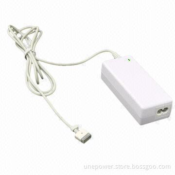 AC Adapter for laptops, Magsafe1 I-tip, 60W, 16.5V, 3.65A, regular type